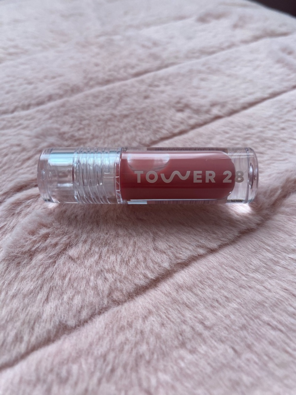 New OOB Tower 28 Lip Jelly - Pistachio Pink 0.04oz